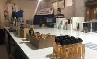 Jandarma Ekipleri 40 Bin Şişe Sahte Parfüm Ele Geçirdi