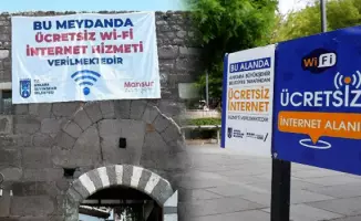 Ankara'nın 27 Meydanında Ücretsiz Wi-Fi Hizmeti