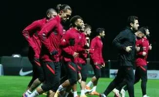 A Milli Futbol Takımı, İsviçre Maçı Hazırlıklarını Sürdürdü