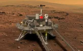Çin'in Uzay Aracı Mars'tan Görüntüler Paylaştı