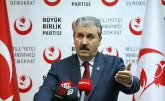 BBP Lideri Destici'den HDP'ye Sert Eleştiri