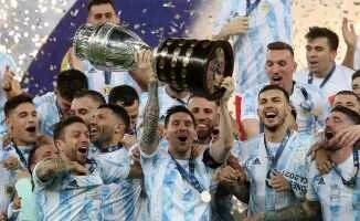 Copa America'da Şampiyon Arjantin